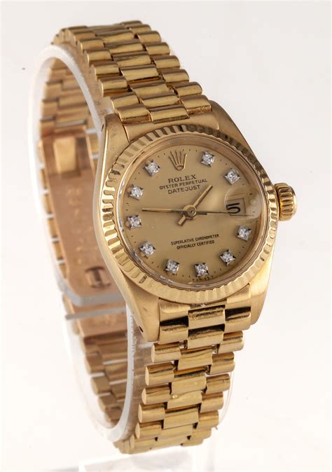 rolex 6917 president 1981 year 18k